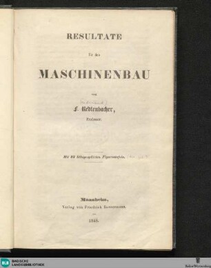 [Hauptband, 1848]