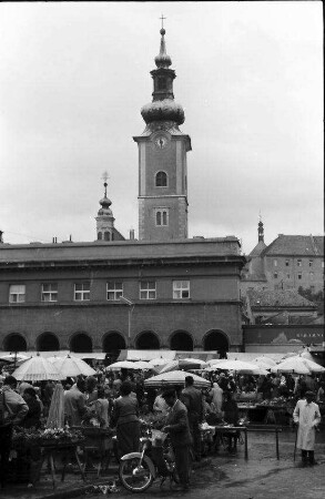 Zagreb, Agram: Marktplatz