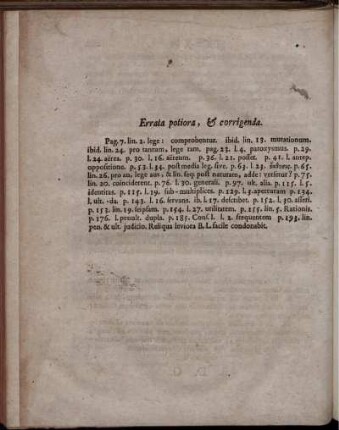 Errata potiora et corrigenda.