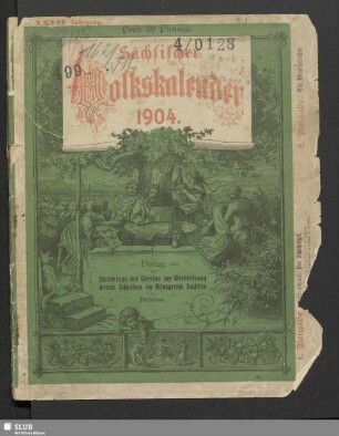 27.1904: Sächsischer Volkskalender