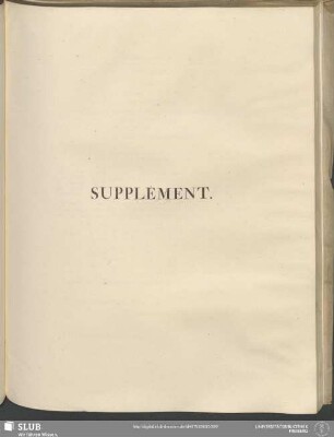 Supplément