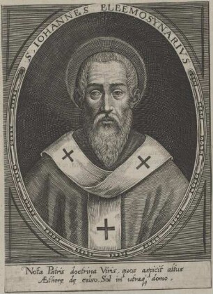 Bildnis des Hl. Johannes Eleemosynarius