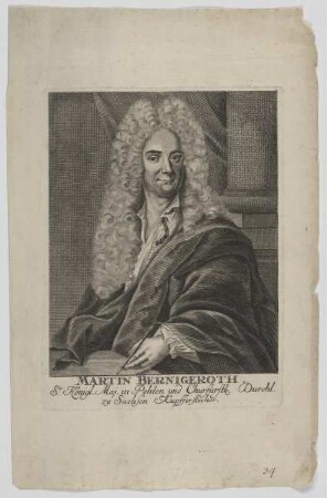 Bildnis des Martin Bernigeroth