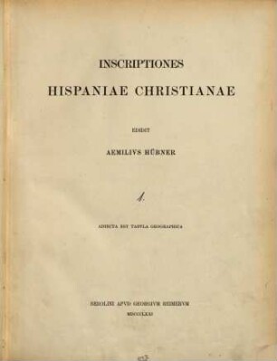 Inscriptiones Hispaniae christianae, 1