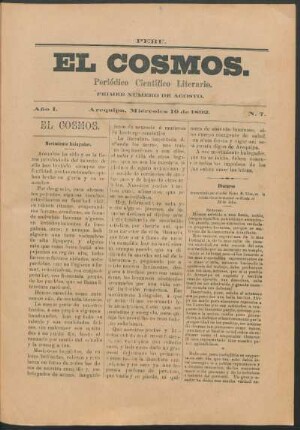 El cosmos.