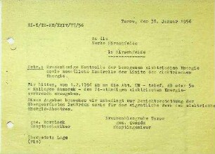 1.2.1 Zusammenarbeit VR Polen: Zweckmäßige Kontrolle der bezogenen elektrischen Energie