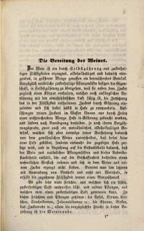 Die Weinbereitung : wissenschaftlich begründet und practisch dargestellt