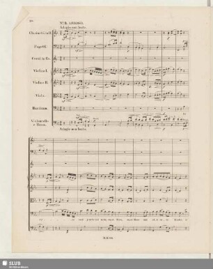 No.3. Arioso. Er segne euch je mehr und mehr