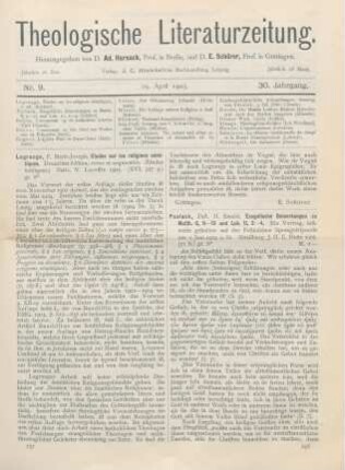 258-259 [Rezension] Paslack, H. Ewald, Exegetische Bemerkungen zu Matth. 6,9 - 13 und Luk. 11,2 - 4. Ein Vortrag