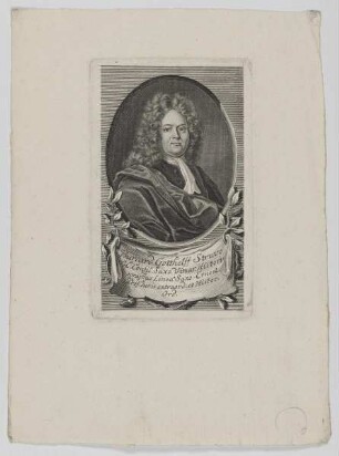 Bildnis des Burcard Gotthelff Struve