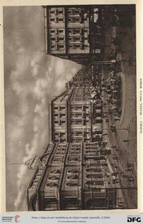 Napoli – Piazza della Borsa – Place de la Bourse – Corso Umberto I – Place of the Borsa – Corso Umberto I – Borsenplatz – Corso Umberto I