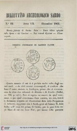 7: Moneta federale di Sardus Pater
