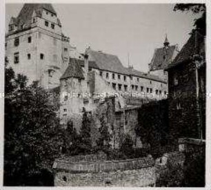 Landshut, Burg Trausnitz, Südwestansicht