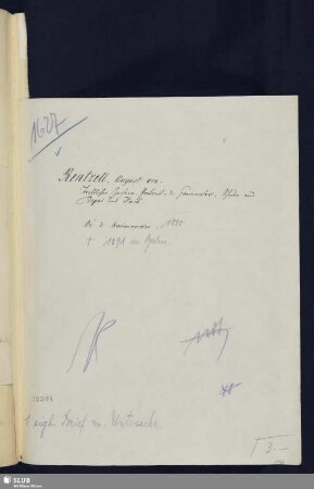 80-81. Rentzell, August von