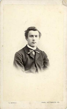 Fotografie eines jungen Herren