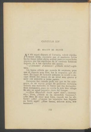 Capítulo XIV - El asalto al islote