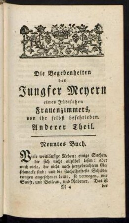 Neuntes Buch.