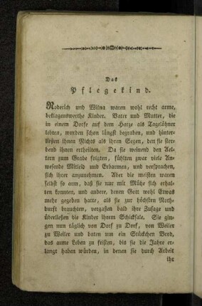 Das Pflegekind.