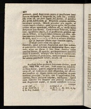 XIV-XXIV, § IX - XIII