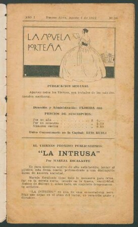 1922000116: "Las dos rivales"