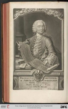 Franciscvs Christophorvs de Scheyb