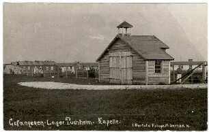 Postkarten aus dem Kriegsgefangenenlager Puchheim: o.Nr.: Kapelle