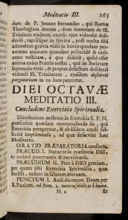 165-168, Meditatio III
