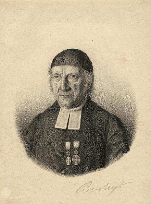 Bildnis von Christian Friedrich Callisen (1777-1861)