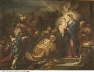 Die Anbetung des Christuskindes durch die Heiligen Drei Könige