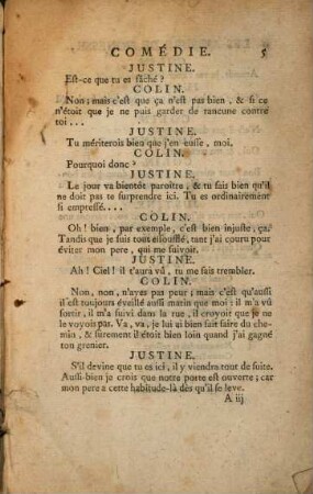 Les Amours De Gonesse : Comedie
