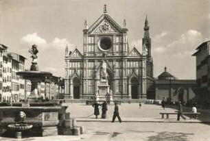 Florenz. Franziskanerkirche Santa Croce (1294-1443; A. di Cambio)