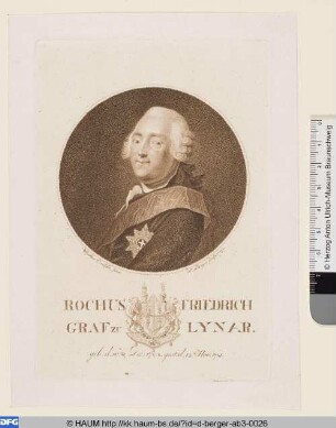 Rochus Friedrich, Graf zu Lynar