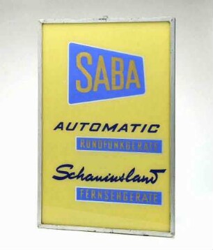 SABA Automatic Rundfunkgeräte Schauinsland Fernsehgeräte