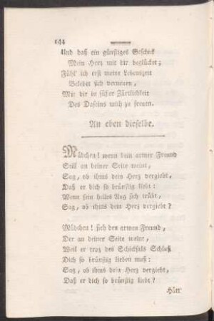 An eben dieselbe.