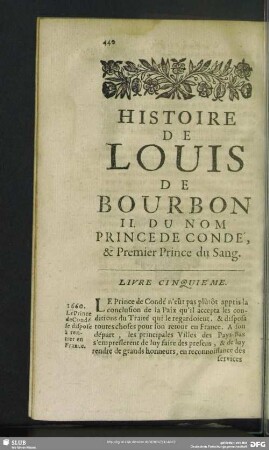 Livre Cinquieme