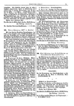Naturschutztag 1927 in Kassel : [Amtlicher Teil]