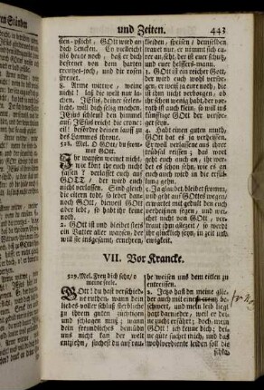 VII. Vor Krancke
