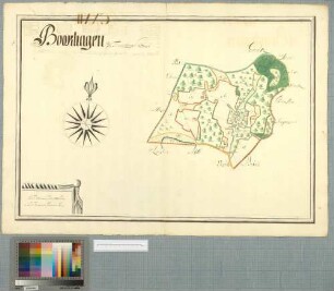[Bockhagen Amt/Distrikt Franzburg] Bookhagen in Ampt Fransborg