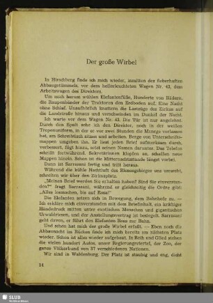 Der große Wirbel