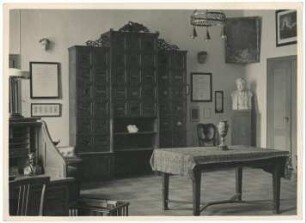 Fotografie des Max-Reger Archivs in Meiningen