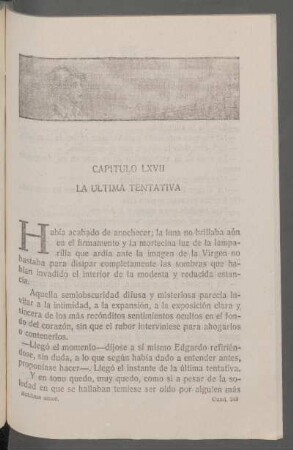 Capítulo LXVII - La última tentativa