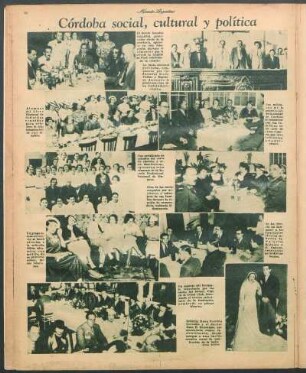 Córdoba social, cultural y política [Fotografías]