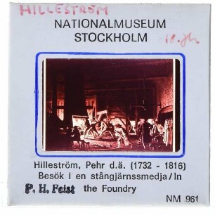 Hilleström, In der Anker-Schmiede in Söderfors