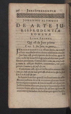 De Arte Juresprudentiae Romanae