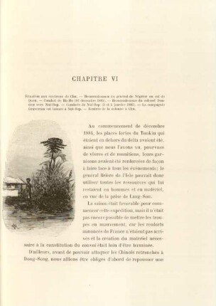 Chapitre VI. Situation aux environs de Chu ...