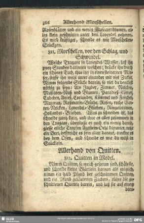 Allerhand Quitten