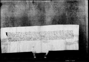 Bruder Konrad von Gomaringen, Prior des Augustinerklosters zu Esslingen, verschreibt seinem Vetter Eglolf von Gomaringen das Wiederkaufsrecht einer Fruchtgült von dem Hof zu Hinterweiler und einer Hellergült zu Gomaringen.