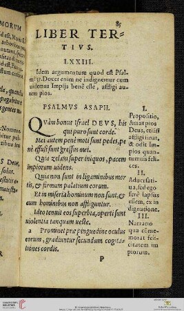 Liber psalmorum tertius