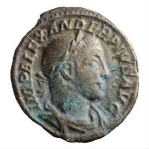 Münze, Denar, 232 n. Chr.