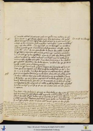 (26r, unterer Rand) Notiz zur Hinrichtung von Juden in Endingen am Kaiserstuhl im Jahr 1469.